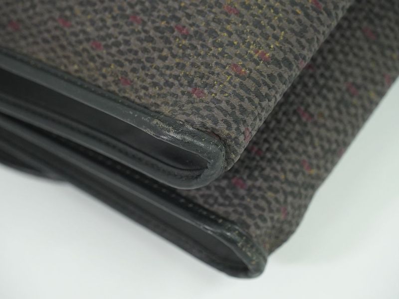 Authentic Yves Saint Laurent YVES Saint Laurent YSL PVC Shoulder Bag Pochette