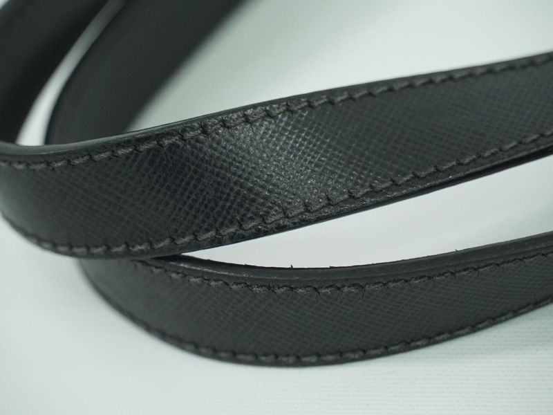 Authentic Prada Robot Collection Shoulder Bag Tote Bag Nylon Black Multicolor