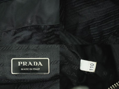Authentic Prada Robot Collection Shoulder Bag Tote Bag Nylon Black Multicolor