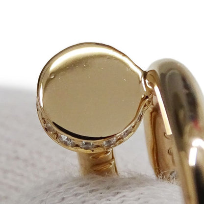 Cartier Ring Women's Men's Brand Ring 750pg Diamond Juste Un Clou Classic Model