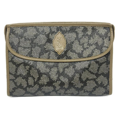 Yvessaint Laurent Clutch Bag - Black And Beige