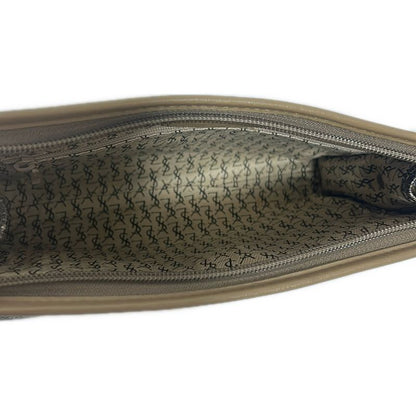 Yvessaint Laurent Clutch Bag - Black And Beige