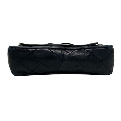 Chanel Matelasse Dark Navy Mini Size Lambskin Shoulder Bag