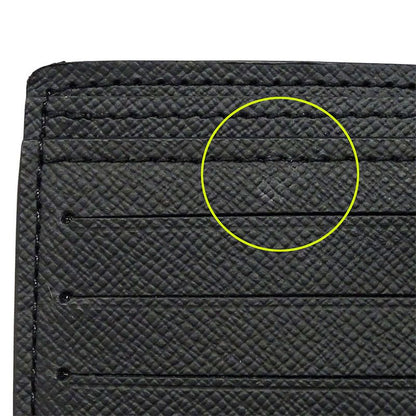 Louis Vuitton Wallet Men's Branded Bifold Wallet Damier Graphite 3D Canvas