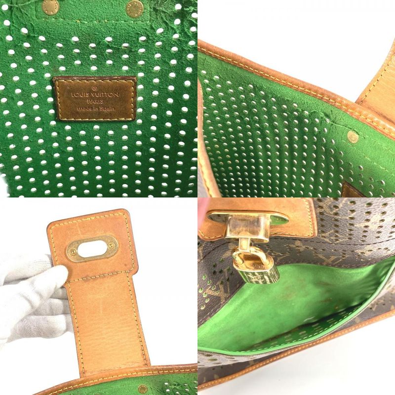 Louis Vuitton Shoulder Bag Musette Monogram Canvas Green