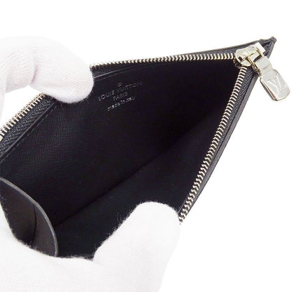 Louis Vuitton Wallets Men's Brand Coin Case Damier Graphite Canvas Coin Card