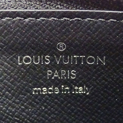 Louis Vuitton Wallets Men's Brand Coin Case Damier Graphite Canvas Coin Card