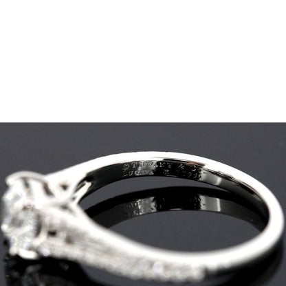 Tiffany & Co Lucida 075ct E-vs1-ex Diamond Ring Pt950