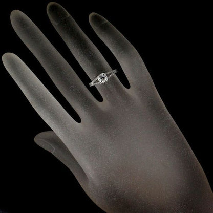Tiffany & Co Lucida 075ct E-vs1-ex Diamond Ring Pt950