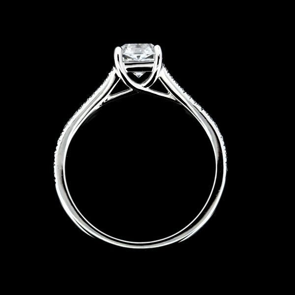 Tiffany & Co Lucida 075ct E-vs1-ex Diamond Ring Pt950