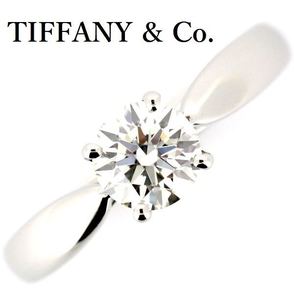 Tiffany & Co Harmony 053ct Diamond Ring I-vvs2-3ex Pt950