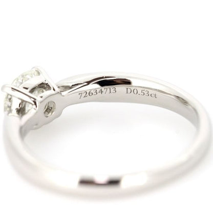 Tiffany & Co Harmony 053ct Diamond Ring I-vvs2-3ex Pt950