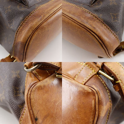 Louis Vuitton Montsourismm M51136 Monogram Canvas Brown Sp1917 Women's Backpack/
