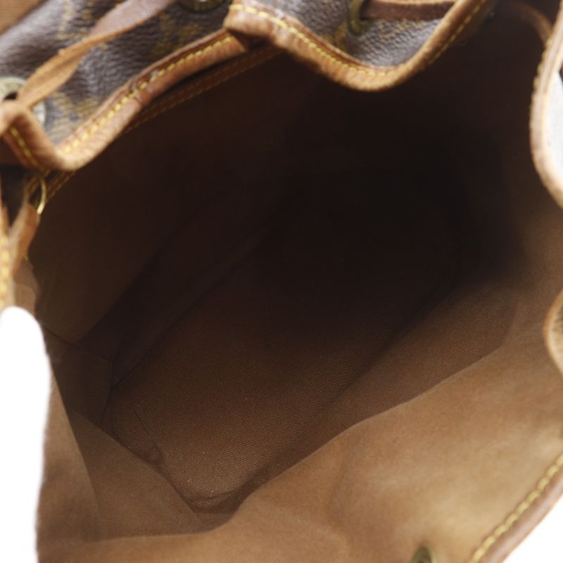 Louis Vuitton Montsourismm M51136 Monogram Canvas Brown Sp1917 Women's Backpack/