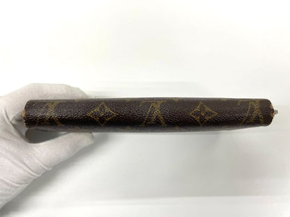 Louis Vuitton Monogram Zippy Wallet Round Zip Long Wallet M60017 Brown Made In