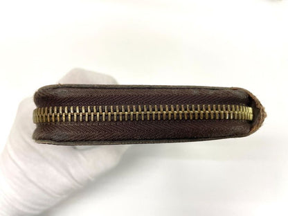 Louis Vuitton Monogram Zippy Wallet Round Zip Long Wallet M60017 Brown Made In