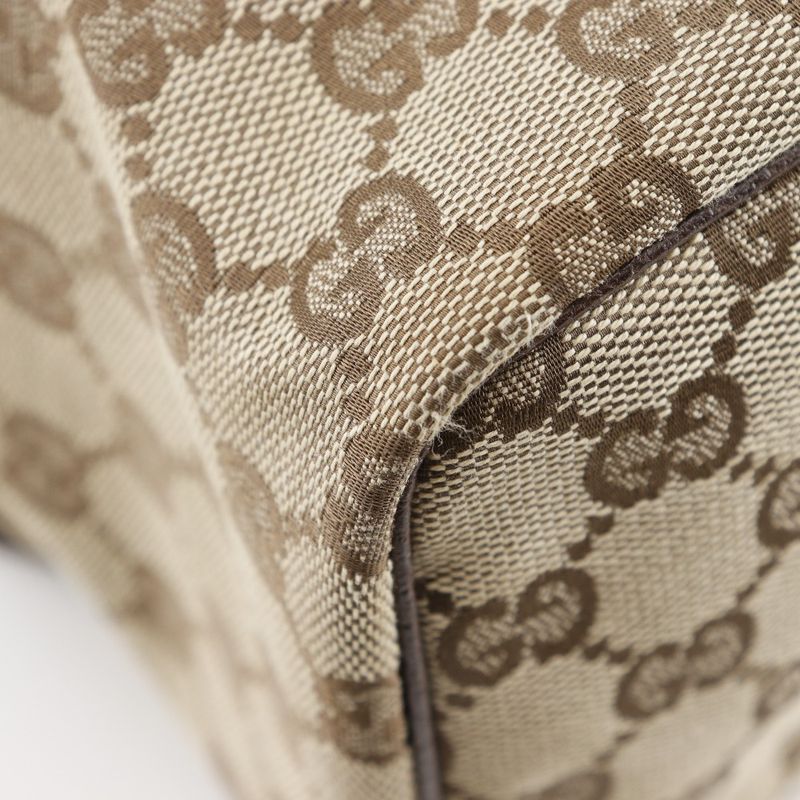 Gucci Vanity 124540 GG Canvas Beige Ladies Handbag