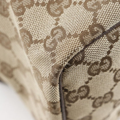 Gucci Vanity 124540 GG Canvas Beige Ladies Handbag