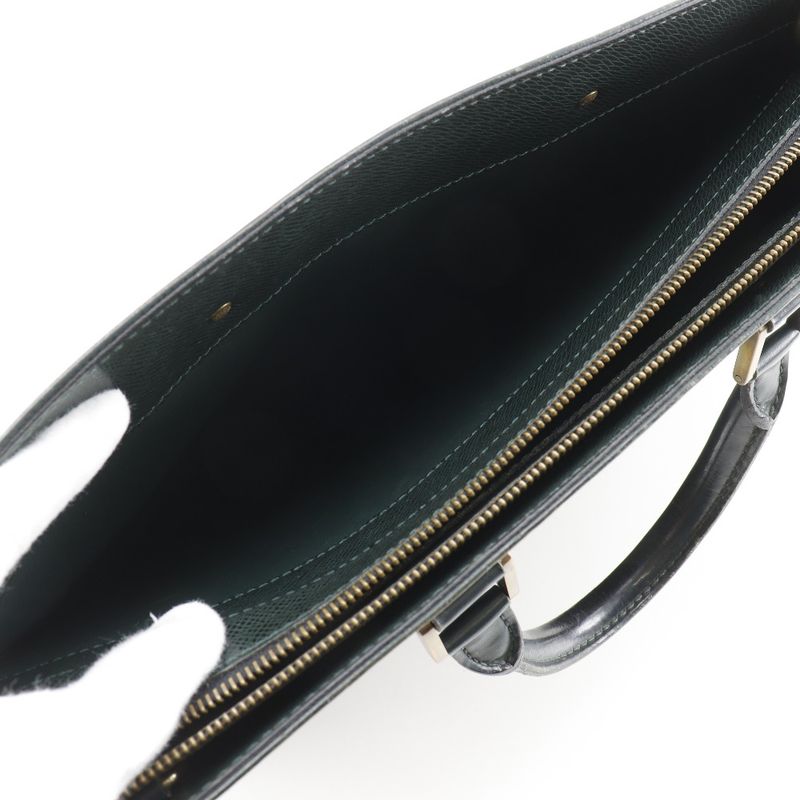 Louis Vuitton Porte De Cartement Rosin M30054 Taiga Epi Cair Dark Green Vi0919