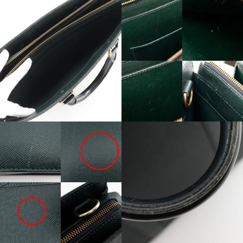 Louis Vuitton Porte De Cartement Rosin M30054 Taiga Epi Cair Dark Green Vi0919