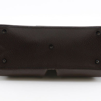 Gucci Old Gucci 002.1118.0462 Leather Brown Unisex Handbag