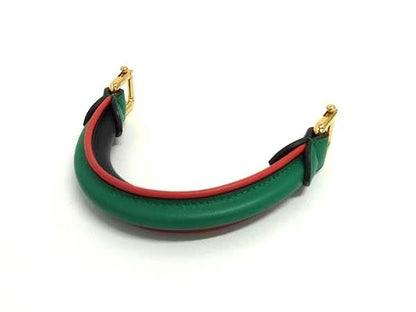 Fendi Leather Handle For Peekaboo Ladies Greenish And Red Fp6413