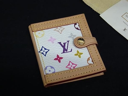 Louis Vuitton M58003 Monogram Multicolor Porte Photo 2 Volle Mini