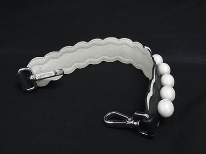 Fendi Strap You Mini Leather Bag Handle Strap Women's Ivory Fp6331