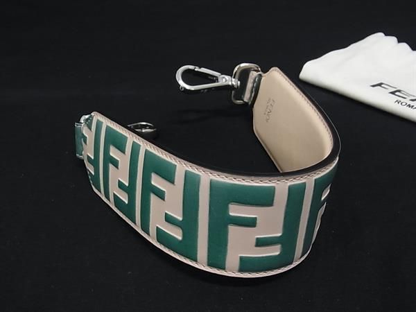 Patterned Fendi Zucca Pattern Strap You Mini Leather Handle Strap For