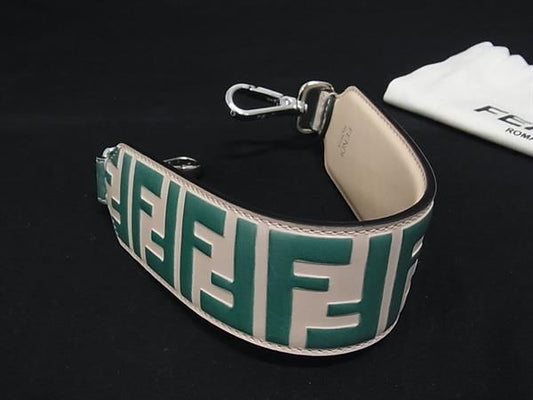 Patterned Fendi Zucca Pattern Strap You Mini Leather Handle Strap For