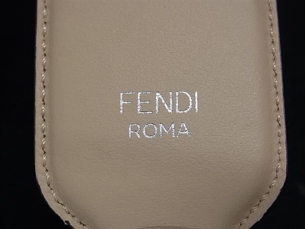 Patterned Fendi Zucca Pattern Strap You Mini Leather Handle Strap For