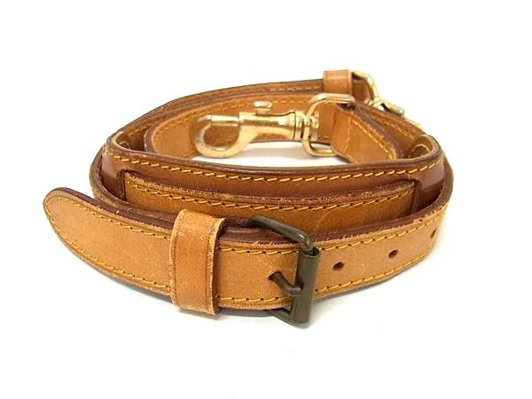 Louis Vuitton Leather Shoulder Strap For Crossbody Bag Crossbody Brown Fr5882