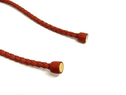 Bottega Veneta Intrecciato Leather Rope Belt With Strap Women's Brown Fu3408