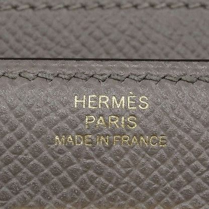 Hermes Wallet Ladies Branded Trifold Wallet Kelly Wallet Medium Vaux Epson
