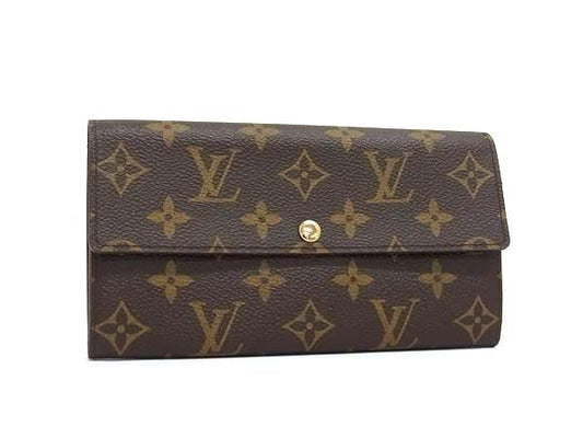Pattern Louis Vuitton M61734 Monogram Portefeuille Sarah Bifold Long Wallet