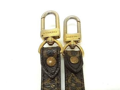 Louis Vuitton Monogram Bag Shoulder Strap Shoulder Belt Crossbody Brown Fu4135