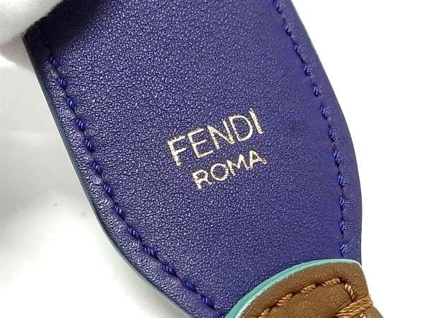 Fendi Strap You Leather Shoulder Strap For Bag Shoulder Strap Purple