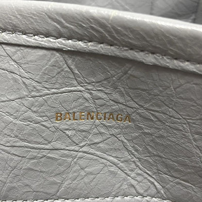 Balenciaga Tote Bag Balbes 671409 Light Blue 2way Leather