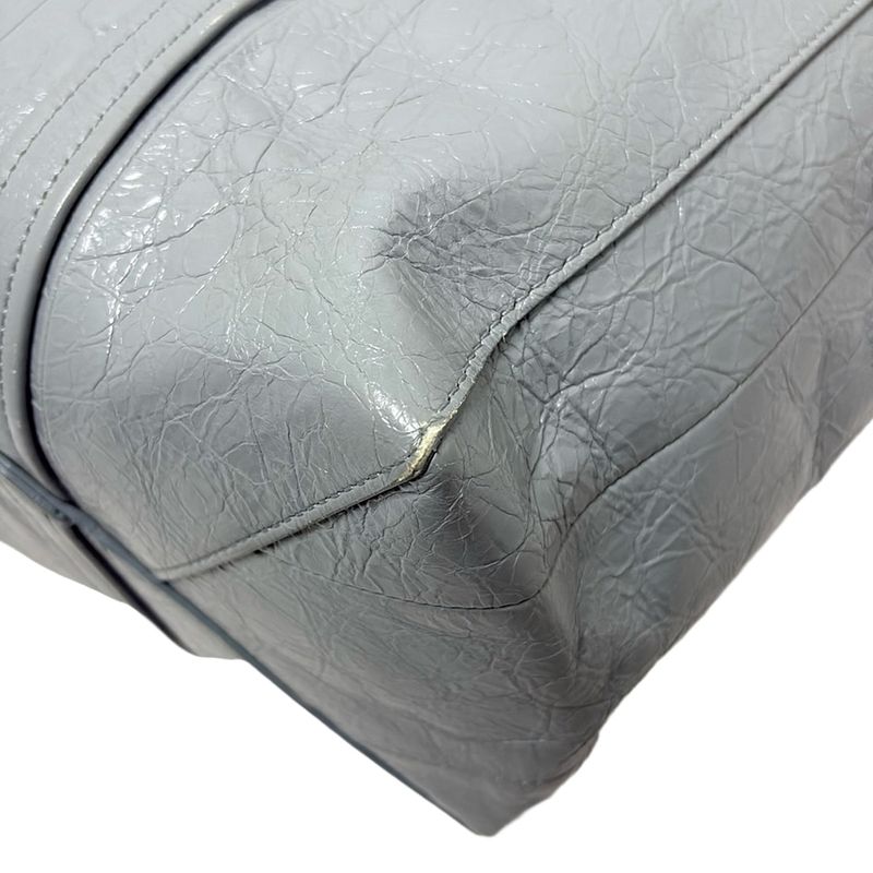 Balenciaga Tote Bag Balbes 671409 Light Blue 2way Leather