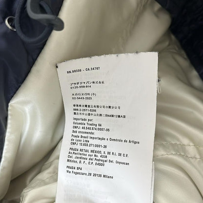 Prada Sport Down Jacket Size 40 M Women - Dark Navy Long Sleeves / Fall / Winter