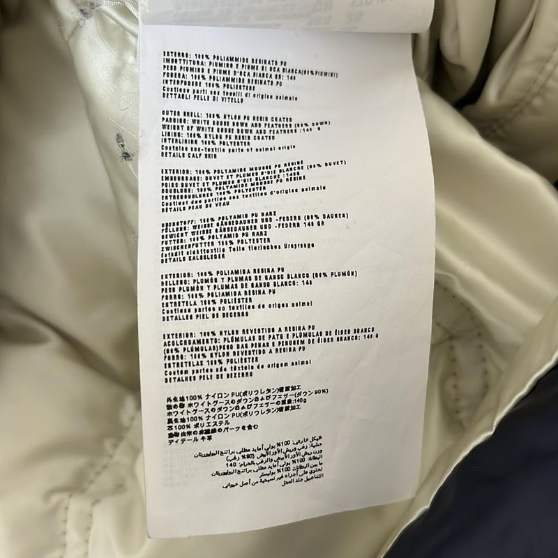 Prada Sport Down Jacket Size 40 M Women - Dark Navy Long Sleeves / Fall / Winter