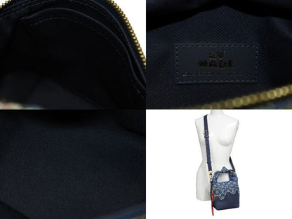 Louis Vuitton Japanese Cruiser Handbag Monogram Denim NIGO — view 8