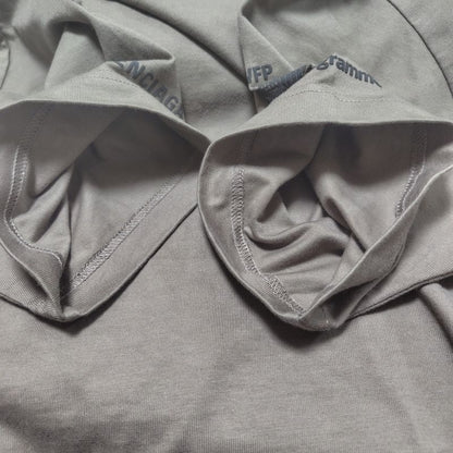 Balenciaga Short Sleeve T-shirt Size M Men's - 612966 Tmvl2 Khaki X Dark Grey