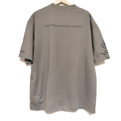 Balenciaga Short Sleeve T-shirt Size M Men's - 612966 Tmvl2 Khaki X Dark Grey