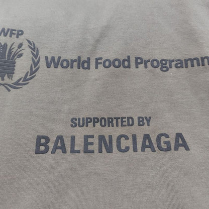 Balenciaga Short Sleeve T-shirt Size M Men's - 612966 Tmvl2 Khaki X Dark Grey