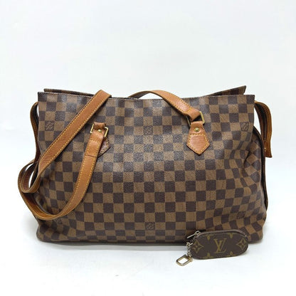 Louis Vuitton Shoulder Bag Colombine N99037 Damier Canvas Ebène Brown
