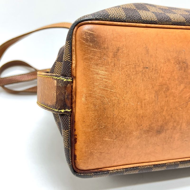 Louis Vuitton Shoulder Bag Colombine N99037 Damier Canvas Ebène Brown