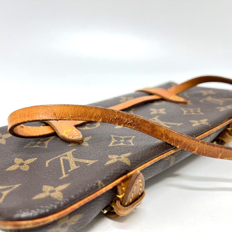 Louis Vuitton Pochette Marel M51159 Monogram Canvas Brown