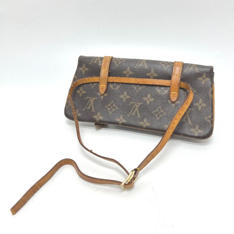 Louis Vuitton Pochette Marel M51159 Monogram Canvas Brown
