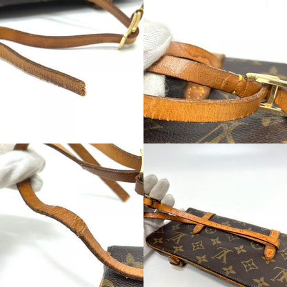 Louis Vuitton Pochette Marel M51159 Monogram Canvas Brown